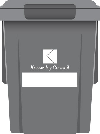 Photograph of grey outdoor food recycling caddy