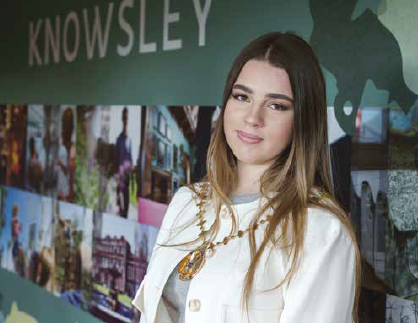 Photograph of the 2026 to 27 Mayoress of Knowsley, Rebecca Ming