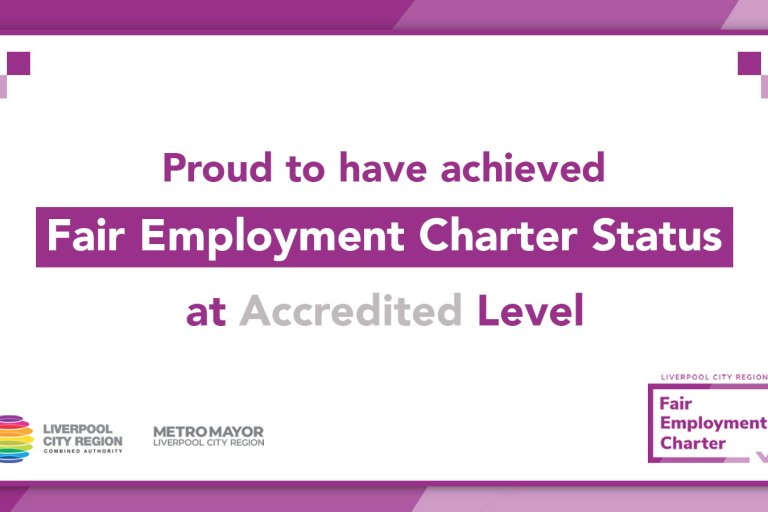 Fair Employment Charter Status accreditation logo