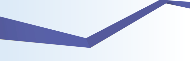 Graphic of purple sash running horizontally across a sky blue background